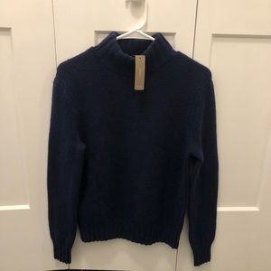 J Crew mockneck sweater in supersoft yarn
